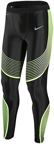 Nike Men's Power Speed Running Tight SM Black/Volt