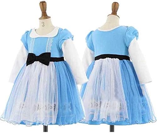 Amazon キッズ なりきり ワンピース チュール 子供 コスプレ 長袖 90 アリス おもちゃ おもちゃ