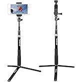 Smatree 36.6” Selfie Stick Compatible for GoPro Max 2/Lit Hero/Hero 13/12/11/10/DJI OSMO Action 6/Osmo 360/Pocket 2/SJCAM/AKASO and Cell Phone(Not Fit with DJI Pocket 3)