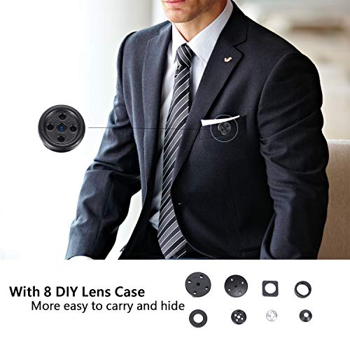Mini Spy Camera WiFi Hidden Camera,Kaposev 1080P Small Security Cameras Motion Detection Nanny Cam,Remotely Viewing and Video Recording from Mobile Devices