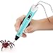 Coocheer 3D drawing pen With LCD Screen Printing Pen for Doodling, Art & Craft Making, 3D Modeling(3 1.75mm ABS Filament)