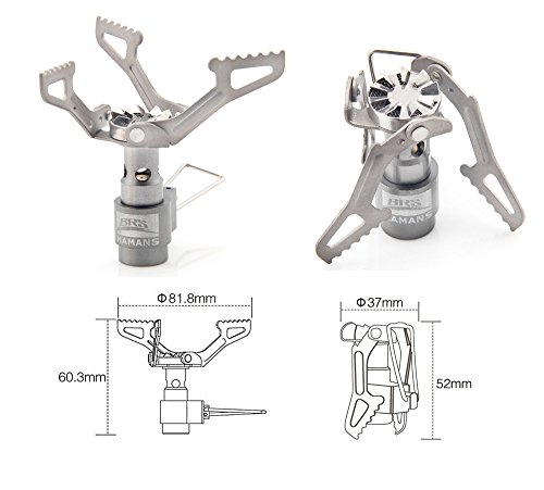 image for BRS Only 25g BRS-3000T Ultra-Light Titanium Alloy Camping Stove Gas St