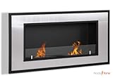 Moda Flame Lugo Wall Mounted Bio Ethanol Ventless Fireplace