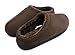 HomyWolf Mens Cotton House Slippers, Warm Soft Indoor/Outdoor Slipper
