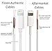 Lightning to USB Cable, 5 Pack 3 FT / 1 Meter [Heavy Duty] iPhone Charging Cord iPad Charger for Apple iPhone 7/6/6S/Plus/SE/5S/5/iPad Mini/Air/Pro/iPod, Compatible with iOS10