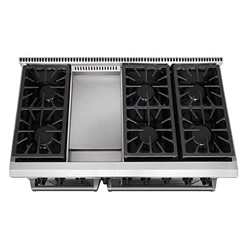 Thor Kitchen 48 inch Freestanding ProStyle Double Oven Professional