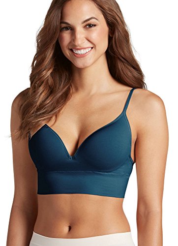 UPC 037882566133, Jockey Women&#39;s Activewear Natural Beauty Seamfree Moulded Cup Bralette, deep sea blue, XL