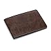 GintaXen Ultra Slim Mini Size Wallet ID Window Card Case with RFID Blocking - Coffee