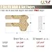 Luniquz Finger Splint Brace to Immobilize Trigger Mallet Finger Knuckle for Index, Middle, Ring Finger, L/Beige
