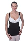 Hanes Underbust Firm Control Torest Tanks, Black, 2X-Large