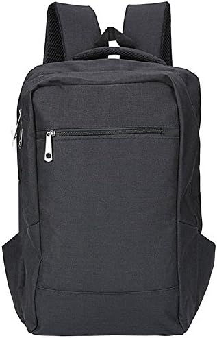 WarmSun 16 Inch Lightweight Travel Laptop Backpack Knapsack Rucksack Bag Shoulder College Backpacks (Black)