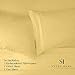 1500 Supreme Collection Queen Sheet Sets Yellow - Luxury Hotel Bed Sheets and Pillowcase Set for Queen Mattress - Extra Soft, Elastic Corner Straps, Deep Pocket Sheets, Queen Yellow