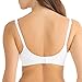 Fruit of the Loom Women's Seamless Wire Free Lift Bra Bra, White, 38B