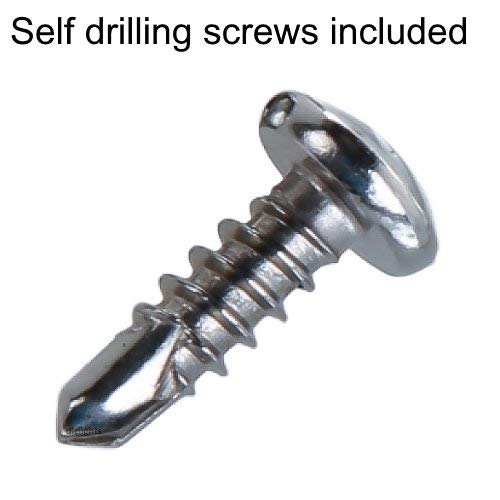 20 Pack (10 Pairs) Retrofit Recessed Downlight Housing C Clips with