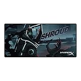 HyperX Fury S - Pro Gaming Mouse Pad - Shroud - Limited Edition HyperX Heroes - Cloth Surface Optimized for Precision, Stitched Anti-Fray Edges, X-Large 900x420x4mm