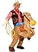 Inflatable Adult Ride on Horse Cowboy Cowgirl Fancy Halloween Party Couple Costume