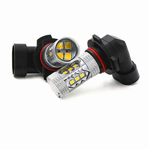 Alla Lighting High Power 3030 SMD New Version Xtremely Super Bright 9006 HB4 LED Bulb Gold Yellow LED Fog Light Bulbs Lamps Replacement