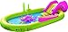 Jilong Giant Inflatable Sea Animal Kiddie Play Pool - Inflatable Pool for Kids - Complete with Pool Accessories and Water Activities - 117