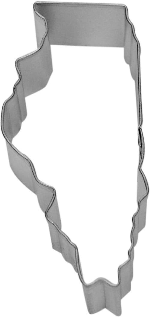 Illinois State 3.5 Inch Cookie Cutter from The Cookie Cutter Shop – Tin Plated Steel