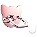 PZOZ Cell Phone Finger Ring Movie Grip Universal Smartphone Dock Car Mount/Sticky Stand/Holder/Kickstand for iPhone 7 6 Plus--Cat (Metal Rose Gold)