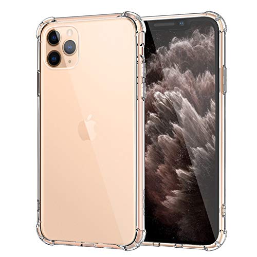 MoKo Compatible with iPhone 11 Pro Max Case, Anti-Yellow Slim Case 