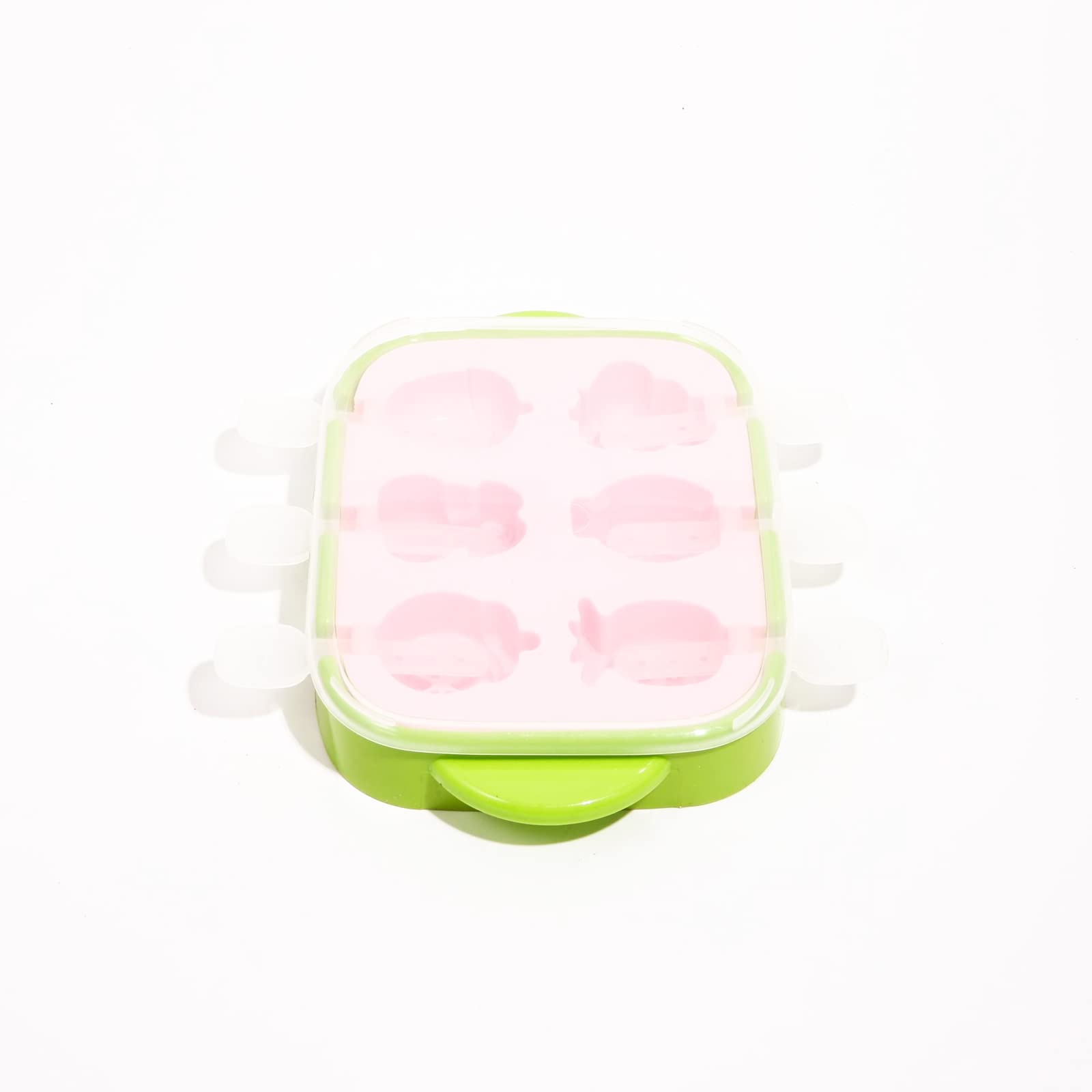 Children's ice mould, small ice moulds, suitable for making delicious ice cream in summer (green)