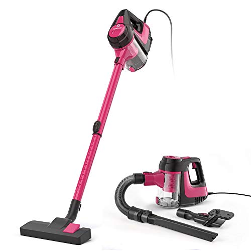 NEQUARE Vacuum Cleaner Corded 5 in 1 Stick Vacuum 600W 16KPa Suction