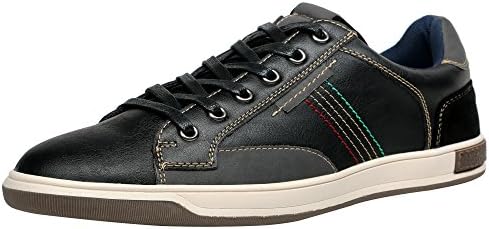 SHENBO Men's Fashion Sneaker Men Casual Shoes (12, Black)