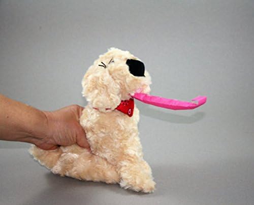 Zoosend Yellow Dog/ Birthday Blower/ Pop Out Message/ Golden Retriever Stuffed Animal