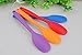 Always Your Chef 4 Pack 8.2 Inches/Small Premium Silicone Mixing Spoons for Kitchen, Cooking, Baby, Baking, Mixing Salad and More,2 Random Colors