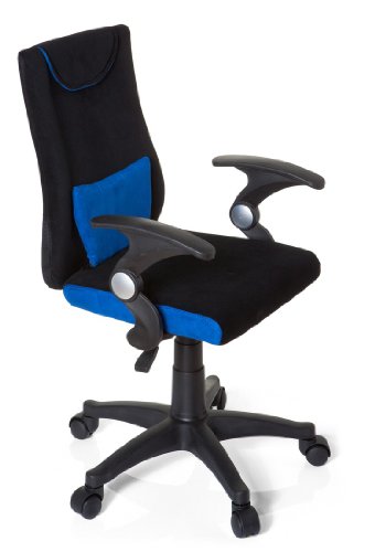 HJH-Office-Kiddy-PRO-al-Sedia-da-Ufficio-per-Bambini-100-Poliestere-Multicolore-4000x5000x9700-cm