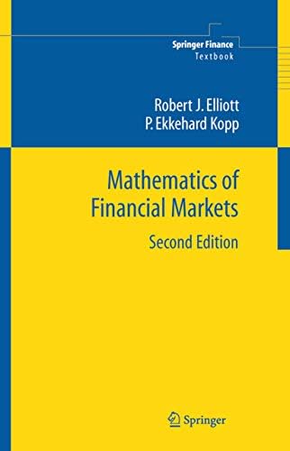 Amazon.com: Mathematics of Financial Markets (Springer Finance