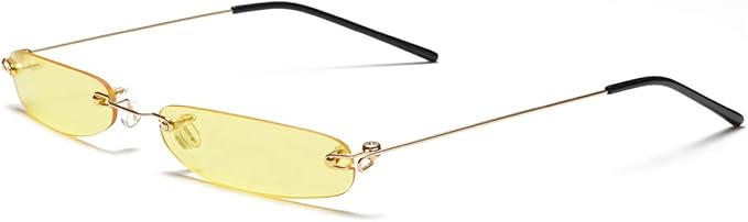 Amazon ルビタス ミニ カラー レンズ サングラス クリア うすい 薄い 色 かっこいい シンプル ゴルフ 軽量 メガネ 黄色 サングラス 通販