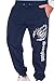 XTX Men's Drawstring Drop Crotch Dance Punk Cotton Long Pants
