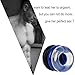 Romi 10 Pcs Male Penis Ring Waterproof Silicone Cockrings Cock Ring Delay Head Glans Ring