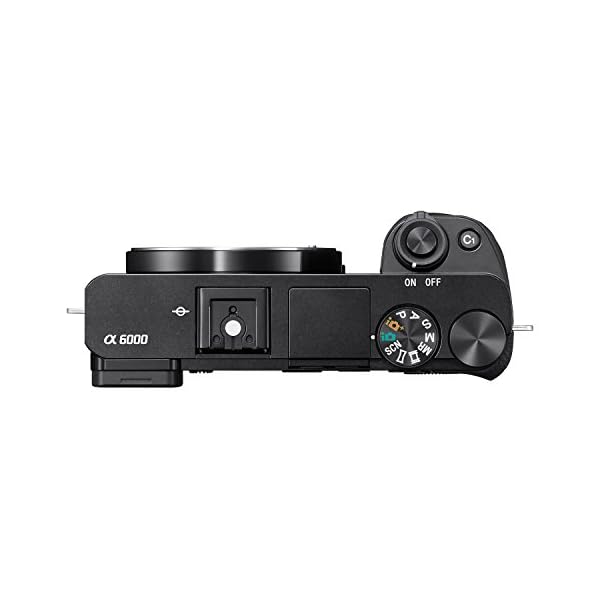 Sony Alpha ILCE 6000Y 24.3 MP Mirrorless Digital SLR Camera with 1650 mm and 55210 mm Zoom