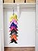 LEKUSHA Closet Hanging Hat Rack, 16 Baseball Cap Holder, Closet Hook Cap Organizer Hat Storage - Keep Hat Cleaner Than Door Hat Organizer