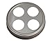 Stainless Steel Toothbrush Holder Lid for Mason, Ball, Canning Jars (Single Lid, Wide Mouth)