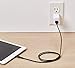 Amazon Basics MFi-Certified USB-A to Lightning, Cable for Apple iPhone and iPad - 3 Feet (0.9 Meters), Black
