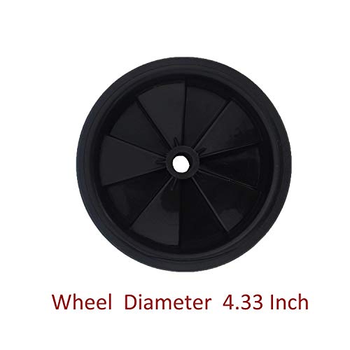 HUWAY Training Wheels for Children's Bicycle stabiliser (for 14 16 18 20 inch Bike) (Black)