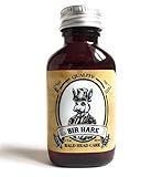 Natural Shave Oil | for Shaving Your Head | by Sir Hare | Sandalwood and Musk (Gentleman Scent)| Moisturizing for Your Skin and Irritation Free Shave | Replaces Your Shaving Cream, Soaps, or Gels