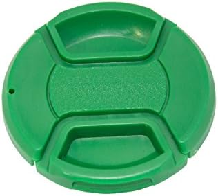 Koala Cam - Premium Green Color Pinch Lens Cap Cover for DSLR Cameras for Sony, Nikon, Canon, etc Bundle with Cleaning Cloth (67mm)
