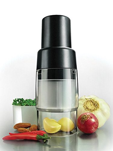 Simposh Mini Chopper | Compact Manual Food Chopper Cutter Mincer for Garlic Nuts Ginger Herbs Parsley Chili Peppers…