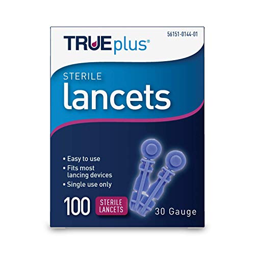 100ct TRUE METRIX® NFRS Test Strips + 100ct TRUEplus® 30g Lancets