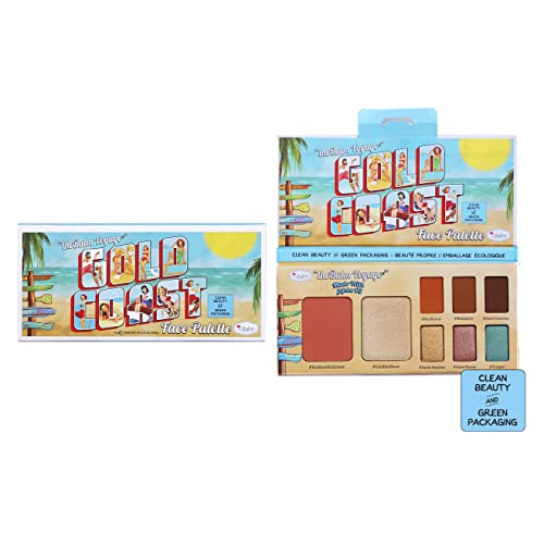theBalm Voyage Gold Coast Face Palette - 0.35 oz