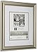 Timeless Frames Lauren Portrait Wall Photo Frame, 16 by 20-Inch, Silver