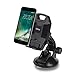 Okitry Car Phone Mount Holder for Windshield and Dashboard Adjustable Viewing Angle with One-button Release for iPhone 7s 6s Plus 6s 5s 5c Samsung Galaxy S8 Edge S7 S6 Note 5, Black