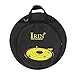 ammoon 21-Inch Cymbal Bag Backpack Three Pockets with Removable Divider Shoulder Strap