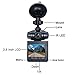 Lecmal 2.5 inches Car DVR Dash Cam / HD IR Dash Cam / Dash Camera for Car / Rotatable Camera Video Recorder with 270 Degrees Whirl / Traffic Dashboard Camcorder / Loop Recording Camera Recorder (6D-4)