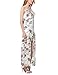 Vessos Women's Summer Boho Button Up Split Floral Print Long Maxi Bohemian Dress